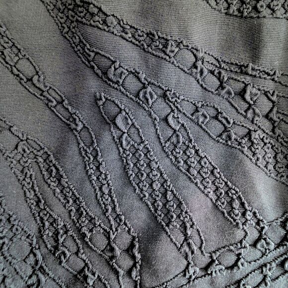 J.McLaughlin Ivana Catalina Dress M Black Stretch Mini Sheath Cap Sleeve Classic - Picture 4 of 8